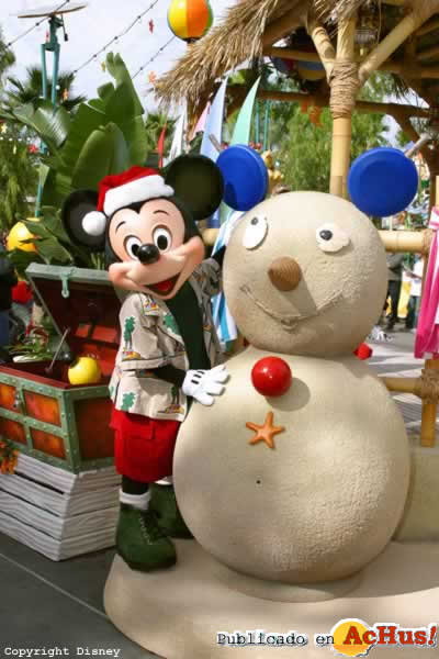 Imagen de Disneyland California  Sandy snowman